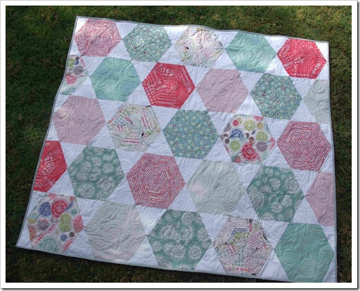 Hexis and Stars Quilt