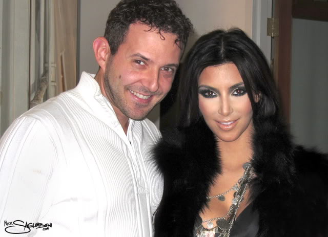 Kim Kardashian at 2011 Calendar Photoshoot