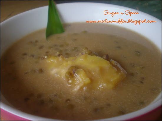 Sugar 'n' spice: Bubur Kacang Durian