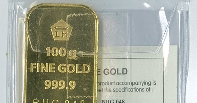 TAMAN EMAS: Harga emas per tahun