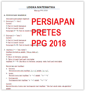  BELAJAR LOGIKA MATEMATIKA UNTUK TPA PPG BELAJAR LOGIKA MATEMATIKA UNTUK TPA PPG