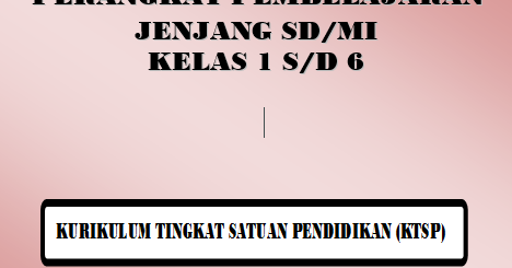 Perangkat Pembelajaran Bahasa Jawa Kelas 1 S D 6 Ngintip Sekolah
