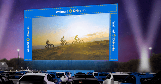 FREE Drive-in Movies at Walmart