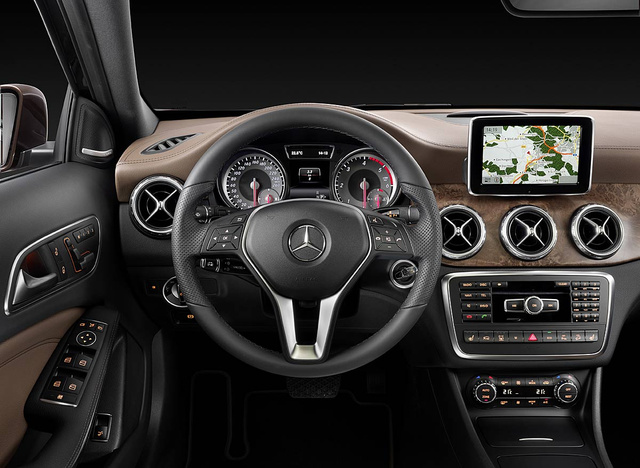 Official Mercedes GLA interior