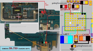 Jalur USB CHarger Samsung J7 SM-J700H ( Trick Jumper )