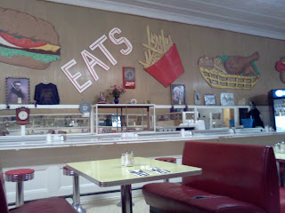 Interior of the Eagle Café, Gallup, New Mexico