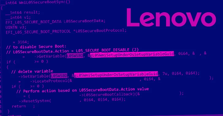 New UEFI Firmware Flaws Reported in Several Lenovo Notebook Models