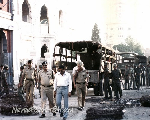 Operation Blue Star, Golden Temple, Amritsar, Punjab, India | Rare & Old Vintage Photos (1984)