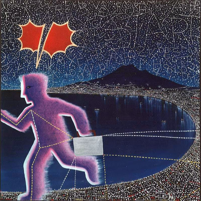 START (1990) olio su tela (80x80)