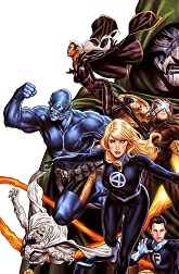 X-Men - Fantastic Four #1 by Mark Brooks