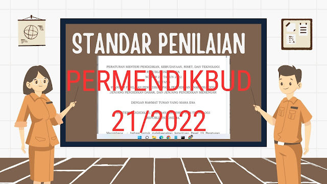 standar penilaian permendikbud 21 2022