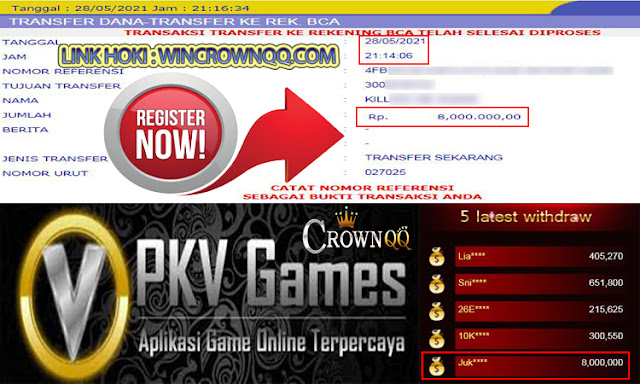 CrownQQ Agen DominoQQ BandarQ dan Domino99 Online Terbesar