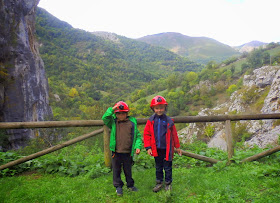 Asturias con niños: Cueva Huerta: a lo Tadeo Jones por Teverga