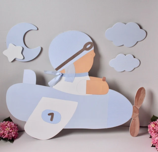 Siluetas infantiles personalizadas decoración infantil 