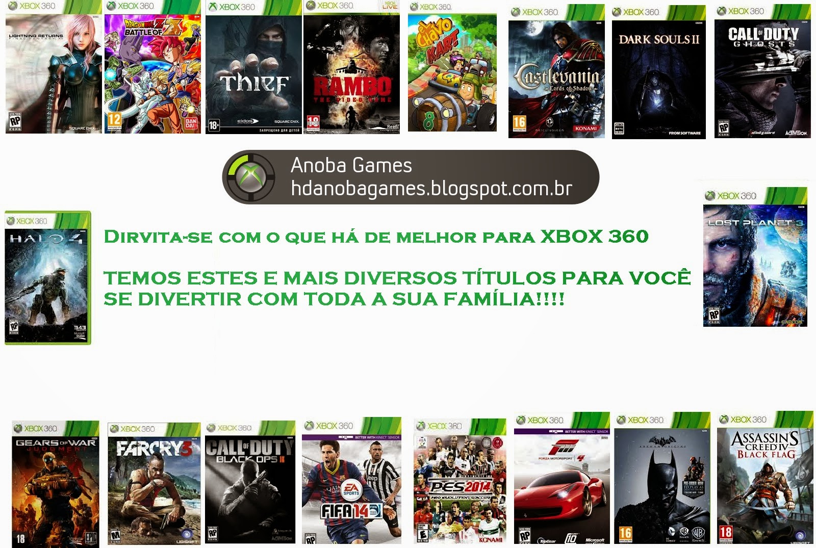 CLIQUE E VEJA OS JOGOS DISPONÍVEIS.