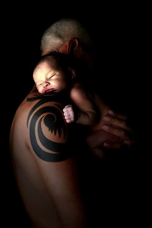 Be inspired by these amazing photographs of moments between babies and dads
