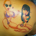 #tatoo of Amber Rose and Blac Chyna