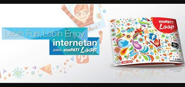 Cara Daftar Paket Internet Simpati Loop 12 GB 50 Ribu April 2017