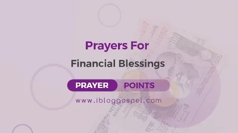 Prayers For Financial Blessings