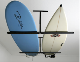 ceiling surfboard rack