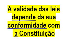 validade das  LEIS