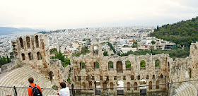 Ancient auditorium in Athens, Greece