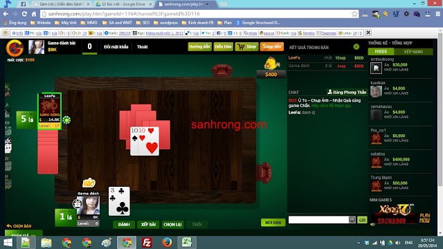 Game bài tiến lên online và nghiên cứu kỹ năng giành chiến thắng