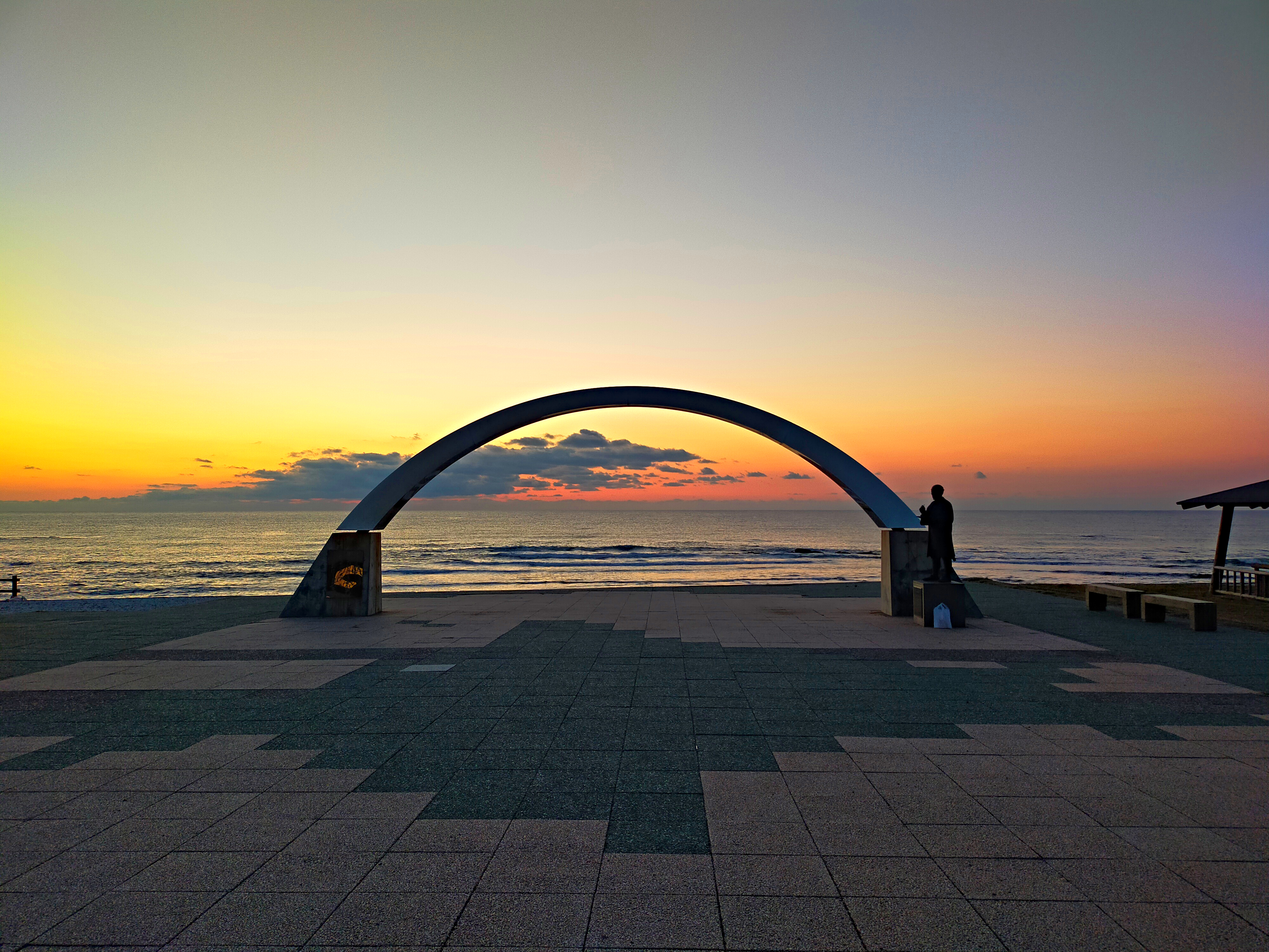 Waiting for sunset at the Herring Cultural Historical Park