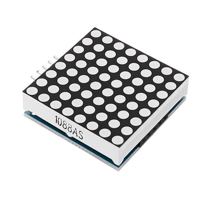 Matrice 8×8 LED rouge
