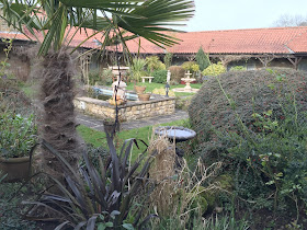 Courtyard at Ox pasture hall country house hotel