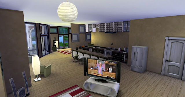 Open Plan Kitchen and Living Room