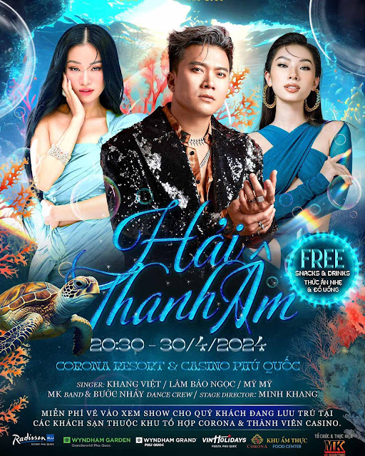 Show diễn "Hải Thanh Âm" tại Wyndham Grand Phú Quốc