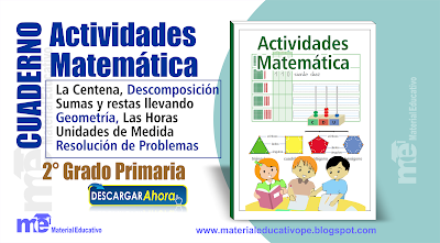 Cuaderno Actividades Matemática 2° Grado Primaria