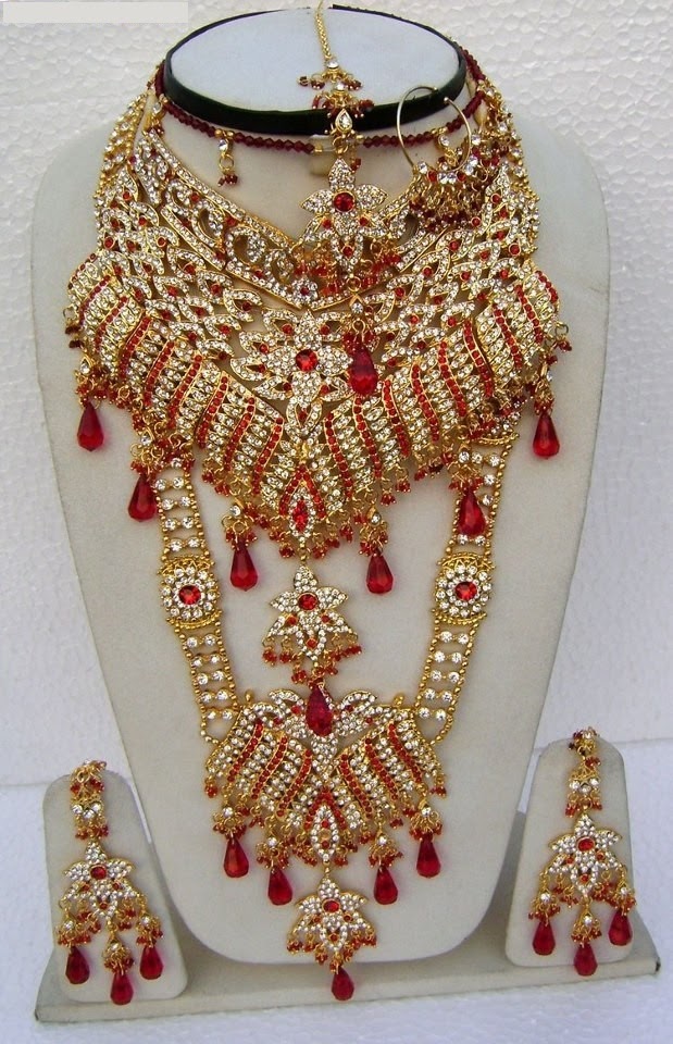 Heavy Bridal Jewellery sets Designs for brides 2015  Just 