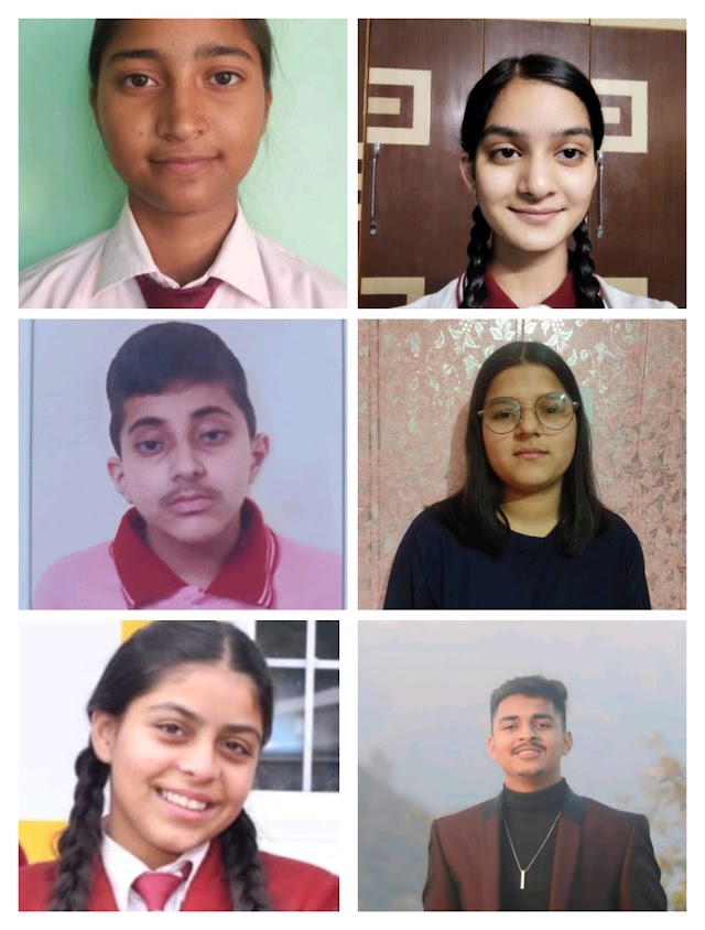 सीबीएसई का क्रॉयन्स वर्ड स्कूल का परिणाम रहा शत प्रतिशत