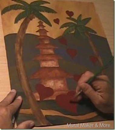 eat pray love painting