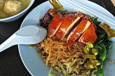 Xiang Jiang Soya Sauce Chicken (香江豉油鸡), soya sauce chicken mee pok