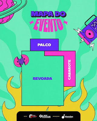 Mapa do evento Desmantelo do Nattan em Palmas-TO