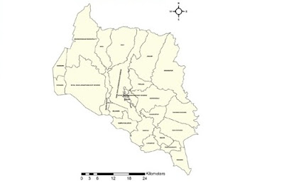 Kanchanpur District map