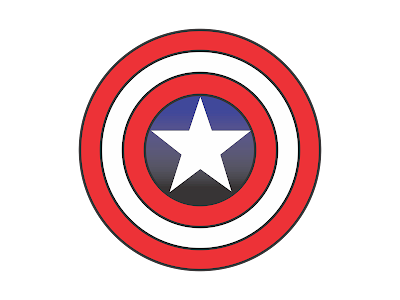 Logo Captain America Format Cdr & Png HD