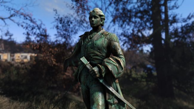 fallout 4 todd howard statues mod 01