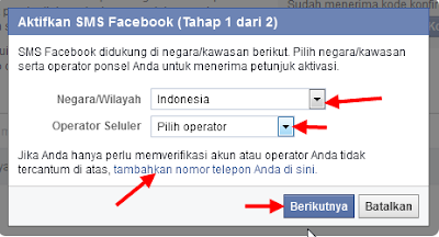 aktifkan sms facebook (tahap 1 dari 2)