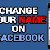 How Do I Change My Name On Facebook App