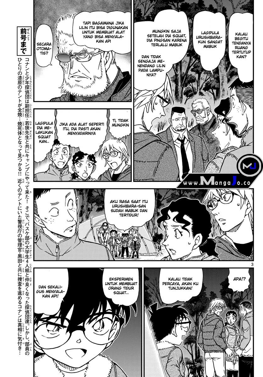 Detective Conan Chapter 989 Indonesia Sub - Spoiler Detective Conan Chapter 990 di Mangajo