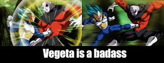 Dragon ball super vegeta is a badass