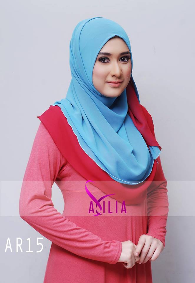 Super Duper Scarf Fesyen Tudung Terkini  Avilia Halfmoon 