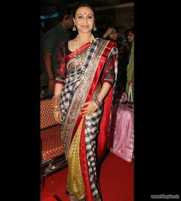Rani Mukherjee looks very traditional