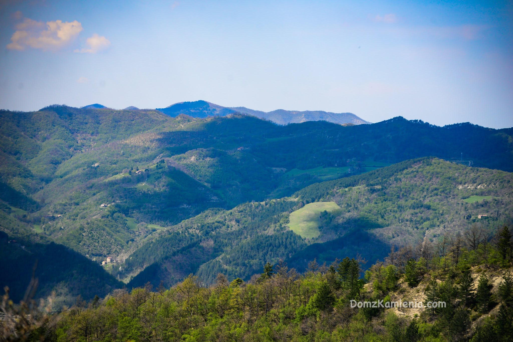 Apeniny, Toskania, trekking Dom z Kamienia blog