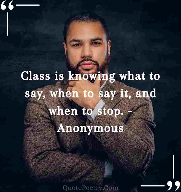 Quotes On Classy Attitude