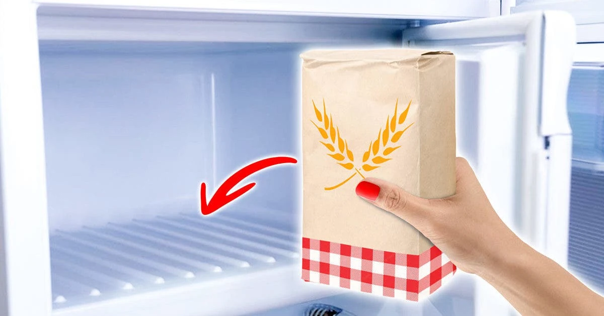 Why put flour in the freezer? You never thought of this ingenious trick